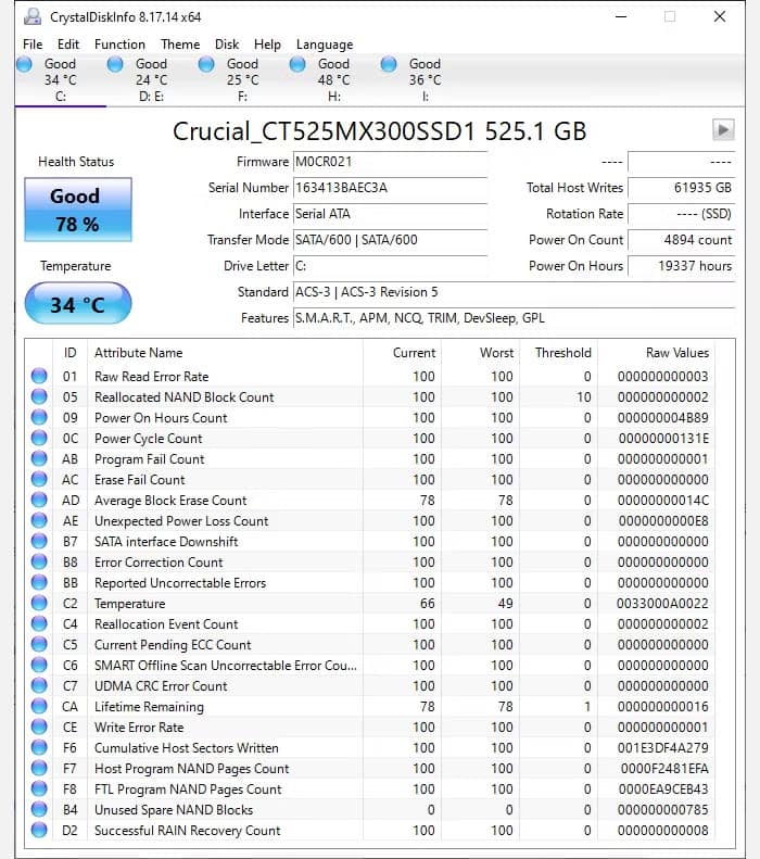 How to check the hard drive