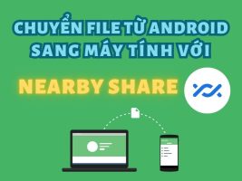 Use Nearby Share to transfer files from your phone to your computer