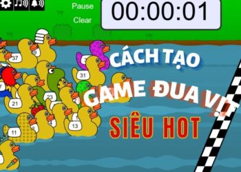 Cách tạo game đua vịt Duck Race gọi trả bài cực vui nhộn 25