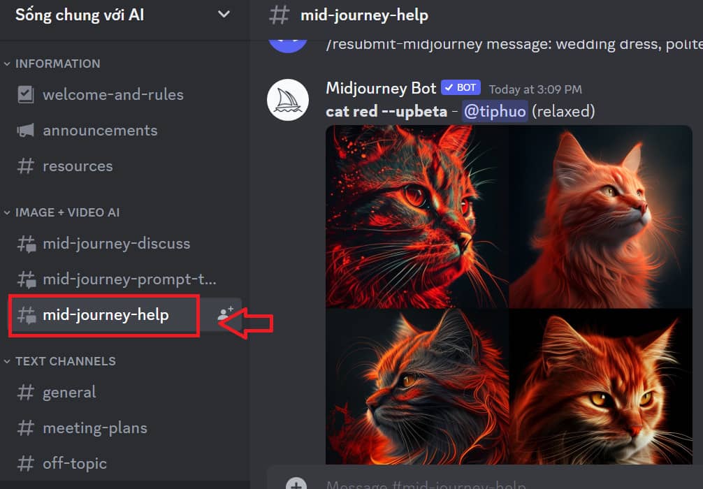 How to use Midjourney for free