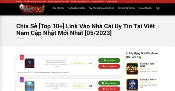 Link Nhà Cái Uy Tín VN - Web Nhà Cái Uy Tín tốt nhất năm 2023 9