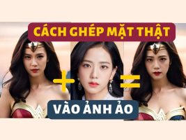 How to combine real faces into virtual images, no need to train AI