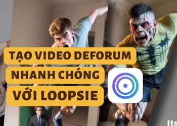 Cách dùng Loopsie tạo video chuyển cảnh Deforum 14