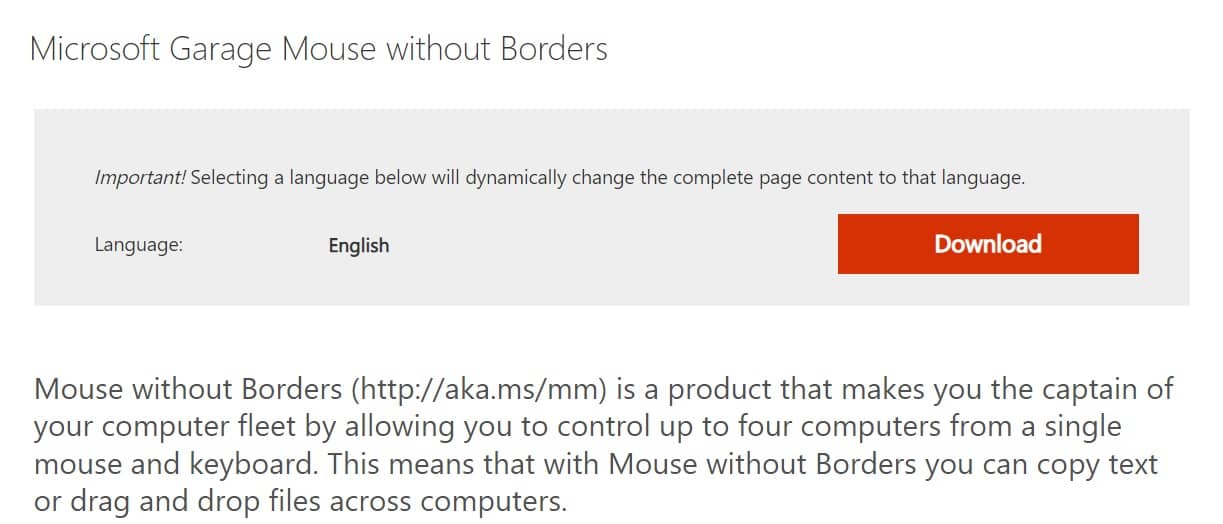 How to use Mouse without Borders