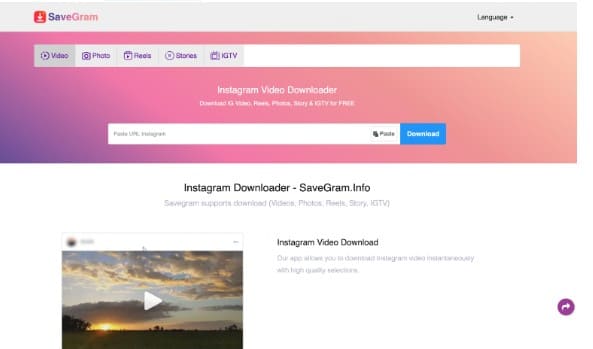 Surprise with browsers that can download Instagram videos in just 3 steps
