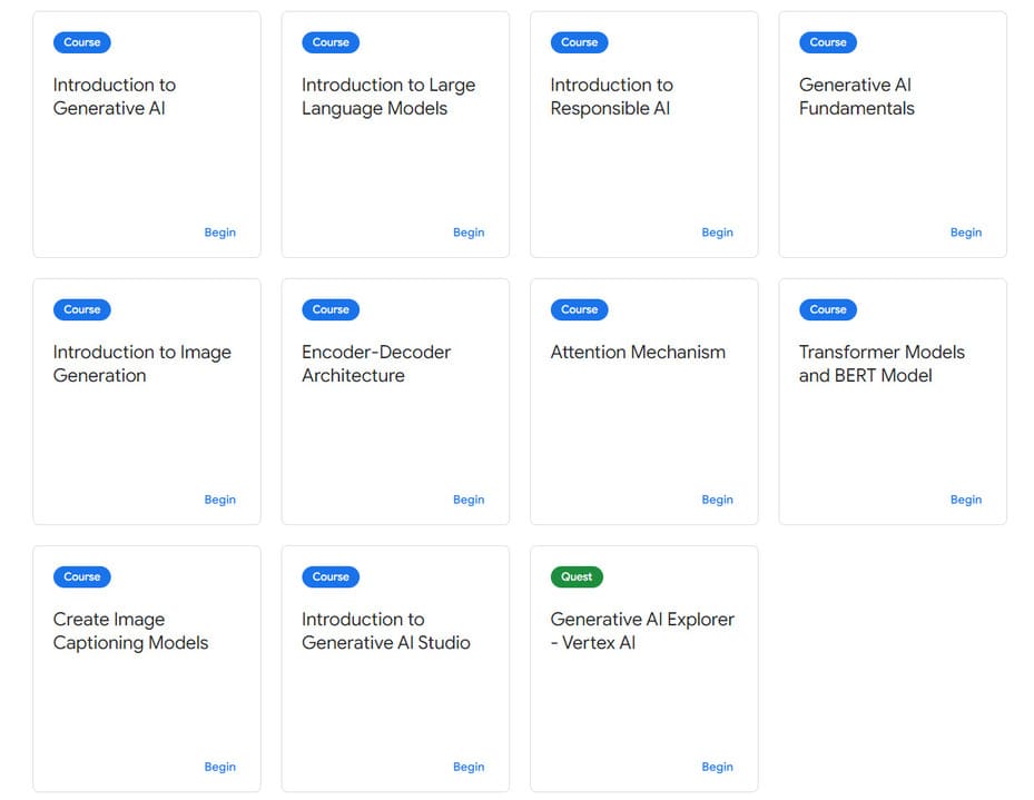 How to take Google's 10 free AI certifications 7