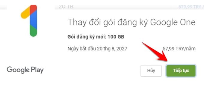 How to buy Google One 100GB for 27K CZK