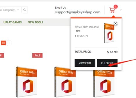 MyKeysShop is discounting Windows and Office 8 license keys