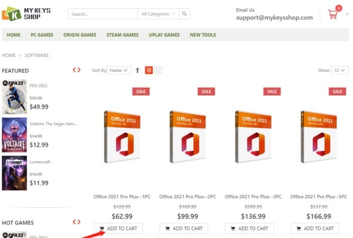 MyKeysShop đang giảm giá Key bản quyền Windows và Office 10