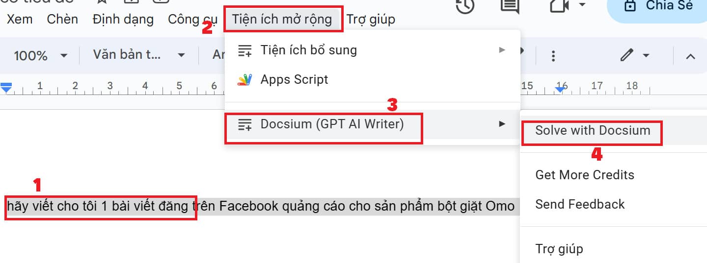 How to use ChatGPT on Google Docs