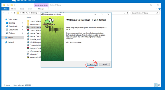Cách cài SNIPE-IT trên Windows để Quản lý Tài sản CNTT 245