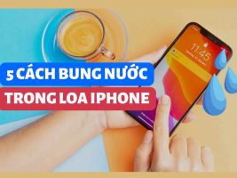 5 ways to remove water from iPhone speakers during the rainy season