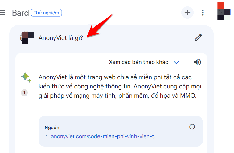 AI Bard của Google đã hỗ trợ tiếng Việt và bổ sung các tính năng mới