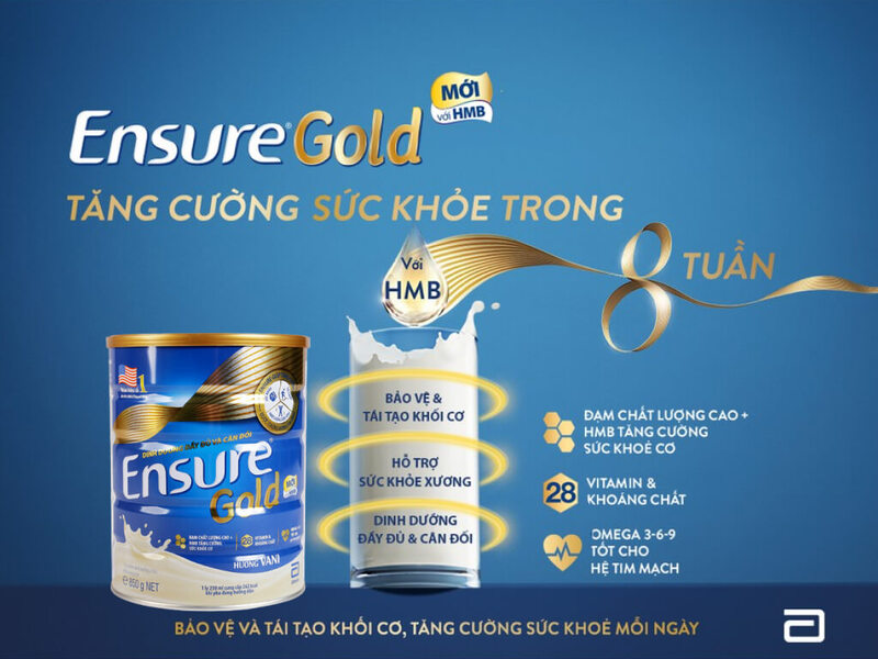 Cách đăng ký nhận 2 gói Ensure Gold miễn phí