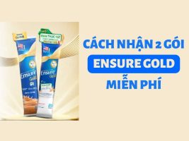 How to register to receive 2 free Ensure Gold packages