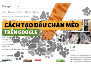 Tạo dấu chân mèo trên Google cực vui nhộn nhân ngày Quốc tế Mèo 10