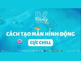 How to create a very chill animated Desktop screen