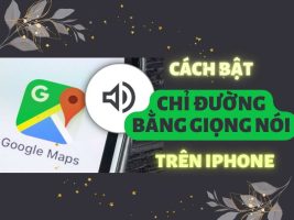 How to turn on voice directions on iPhone