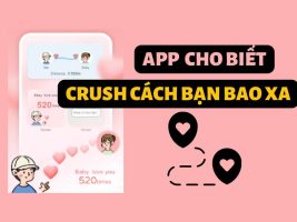 How to show the distance between you and Crush on the phone screen