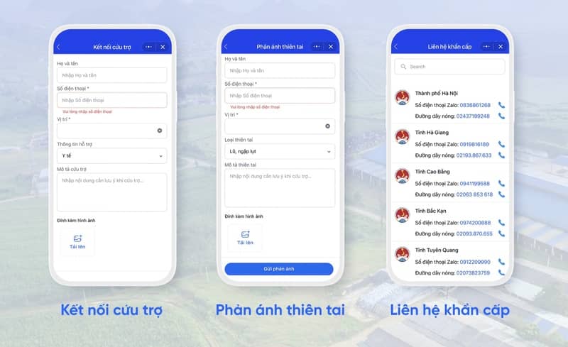 Vietnam Disaster Prevention app
