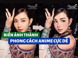 Turn photos into hot trend Anime style with just 3 steps
