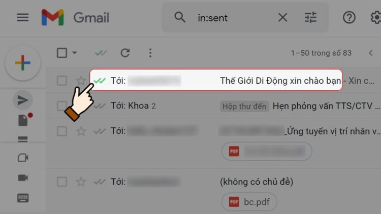 Cách biết người nhận đã đọc mail hay chưa - AnonyViet