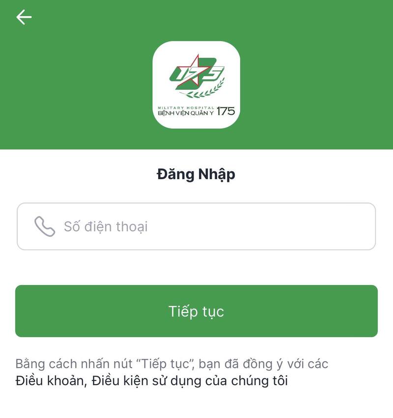 Cách đặt lịch khám online bệnh viện 175