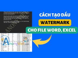 How to watermark Word and Excel files