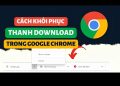 Cách khôi phục thanh Download phía dưới của Google Chrome 4