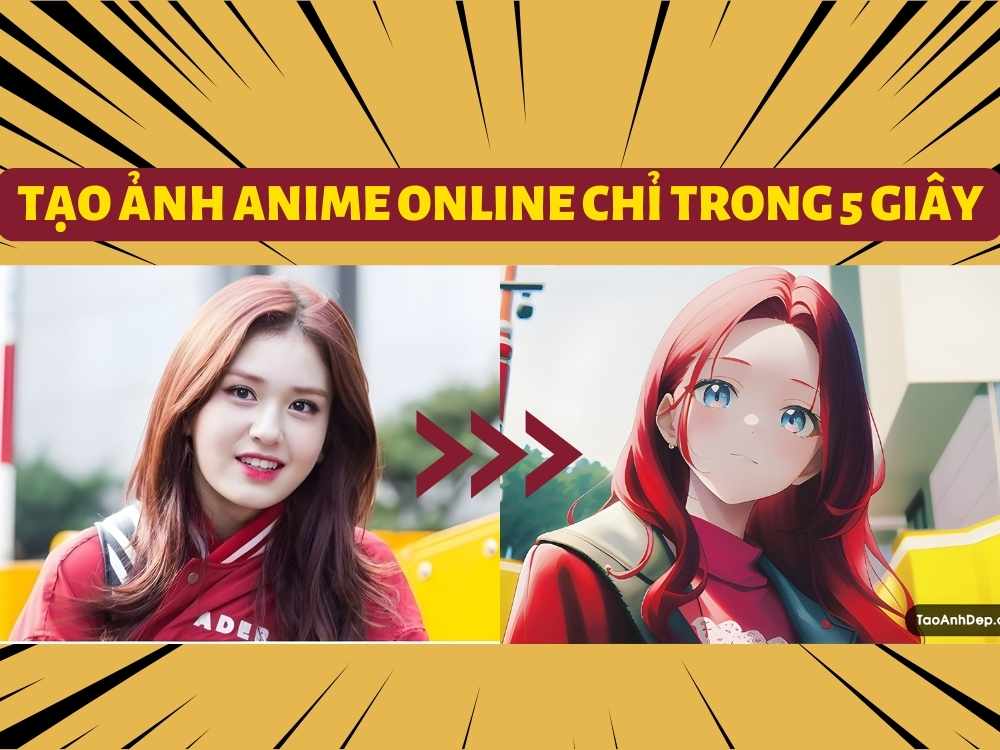 Cách chuyển ảnh sang nhân vật Anime online MIỄN PHÍ