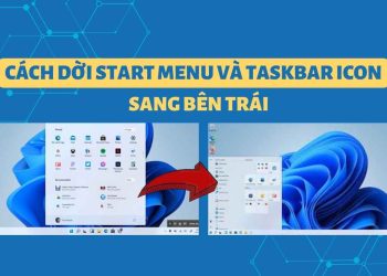 Cách thay đổi vị trí Start Menu và Icon Taskbar trên Windows 11 15