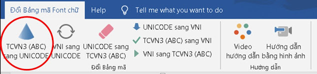 Tiện ích tiếng Việt trên Word