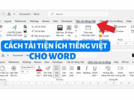 Vietnamese utility on Word x2 is convenient when editing documents