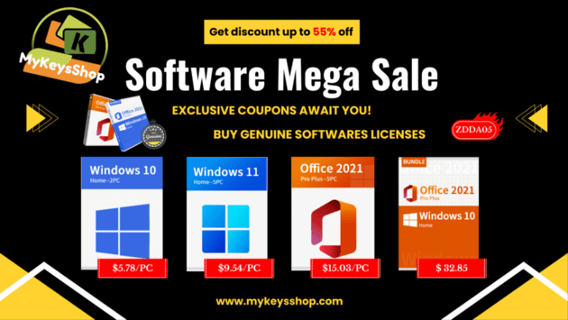 Key Windows chính hãng chỉ 5,78$ tại MyKeysShop!