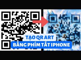 Instructions for using keyboard shortcuts to create artistic QR codes