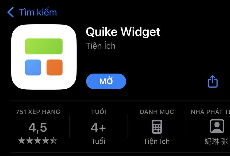 Quike Widgets