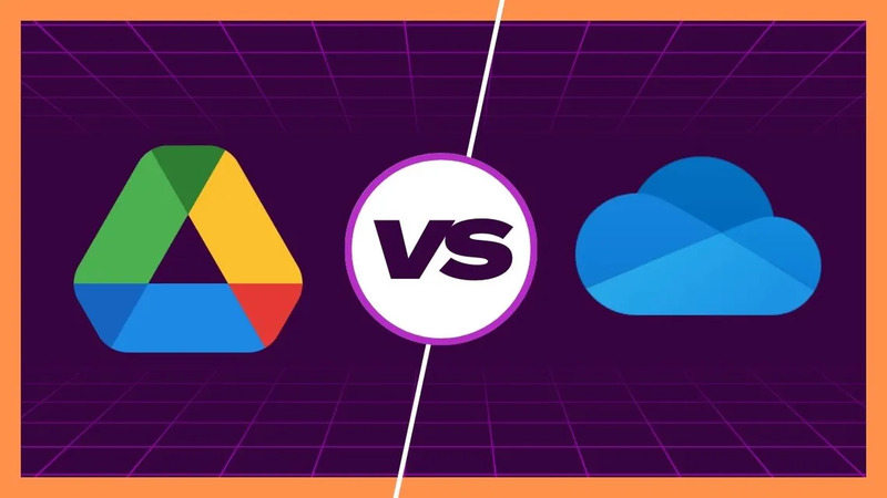 Compare Google Drive and OneDrive