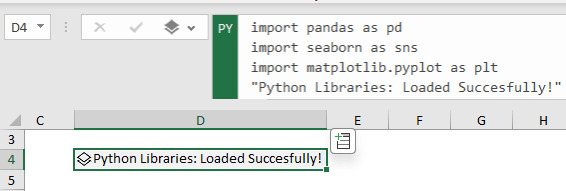 How to use Python in Excel