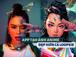 Instructions for creating Anime photos using Anime: Selfie AI – More beautiful than Loopsie
