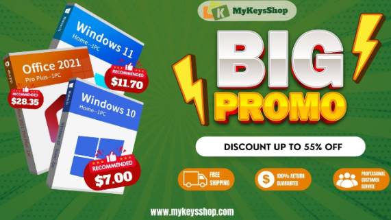 Khuyến mại lớn của MyKeysShop: Windows chính hãng chỉ từ 5,78$ 10