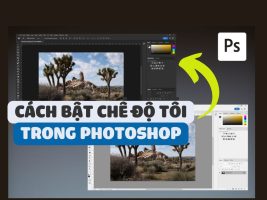 How to turn on dark mode in Photoshop to make work easier