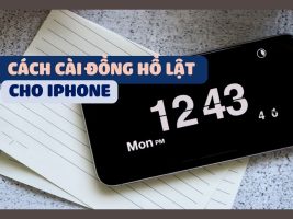 How to install flip clock on iPhone – Brings a new and unique interface