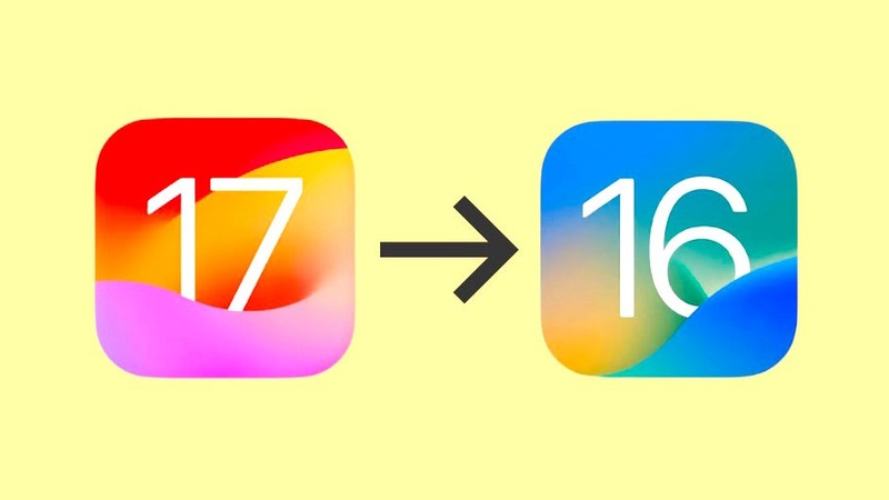How to downgrade iOS 17 Beta to iOS 16