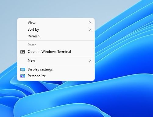 How to restore the old right-click menu in Windows 11