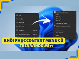 3 ways to restore the old right-click menu in Windows 11