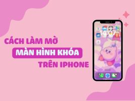 How to dim the lock screen on iPhone, bringing a new and unique interface How to dim the lock screen on iPhone, bringing a new and unique interface