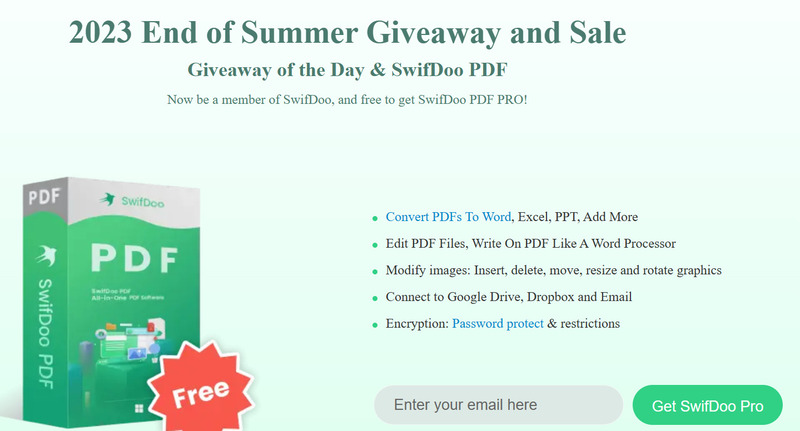 Cách nhận SwifDoo PDF PRO 6 tháng miễn phí