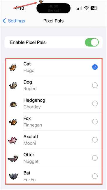 How to raise virtual pets on Dynamic Island iPhone 14 Pro