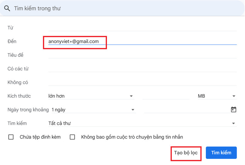 How to create a Gmail nickname