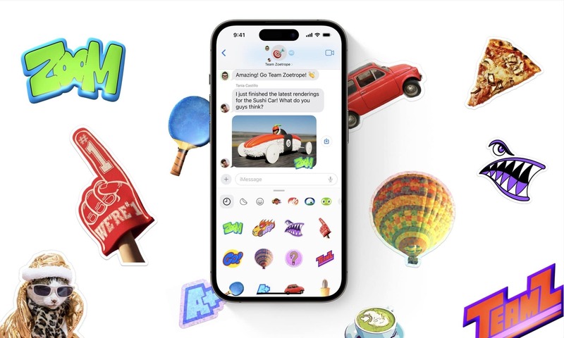 How to delete Stickers on iPhone